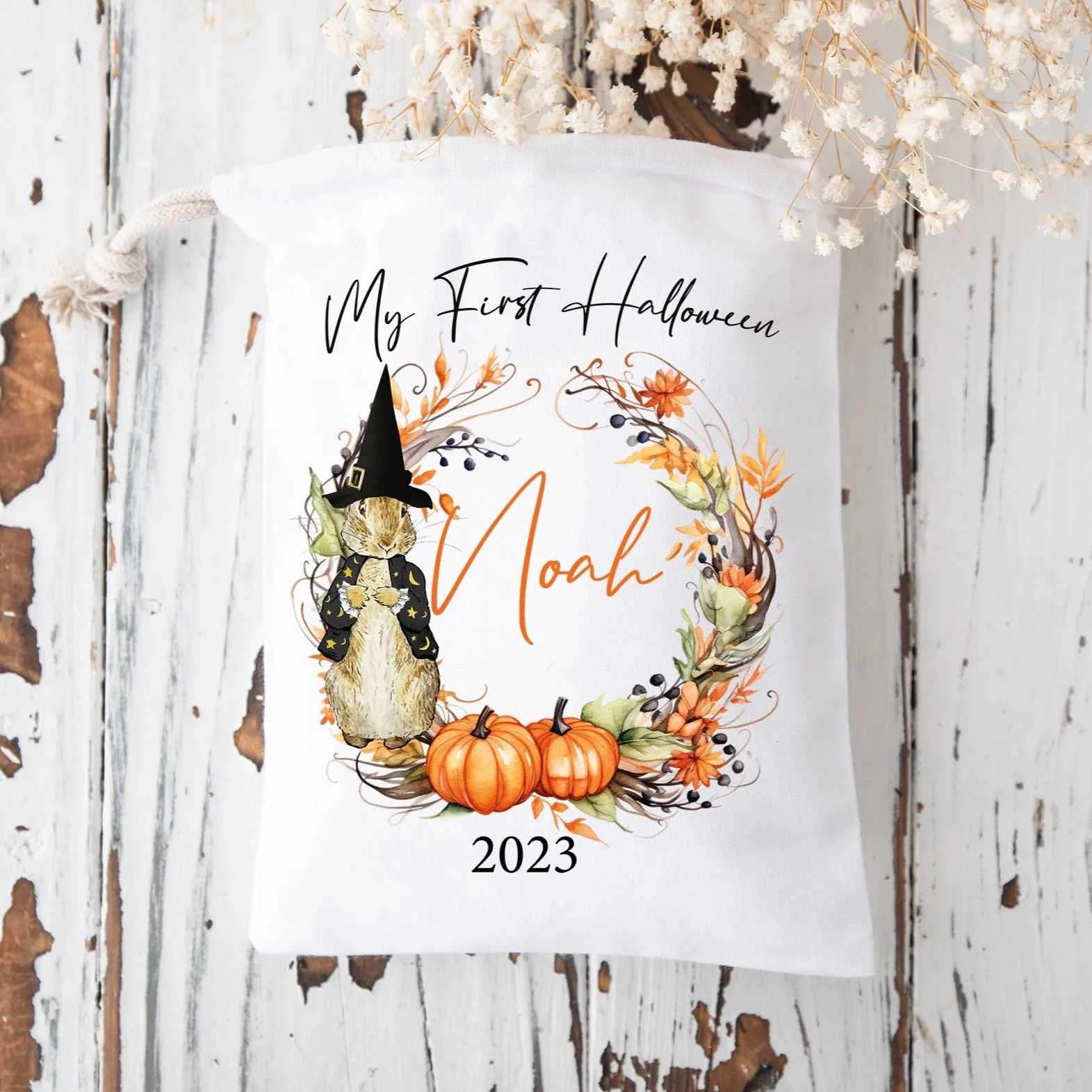 Halloween trick or treat bag