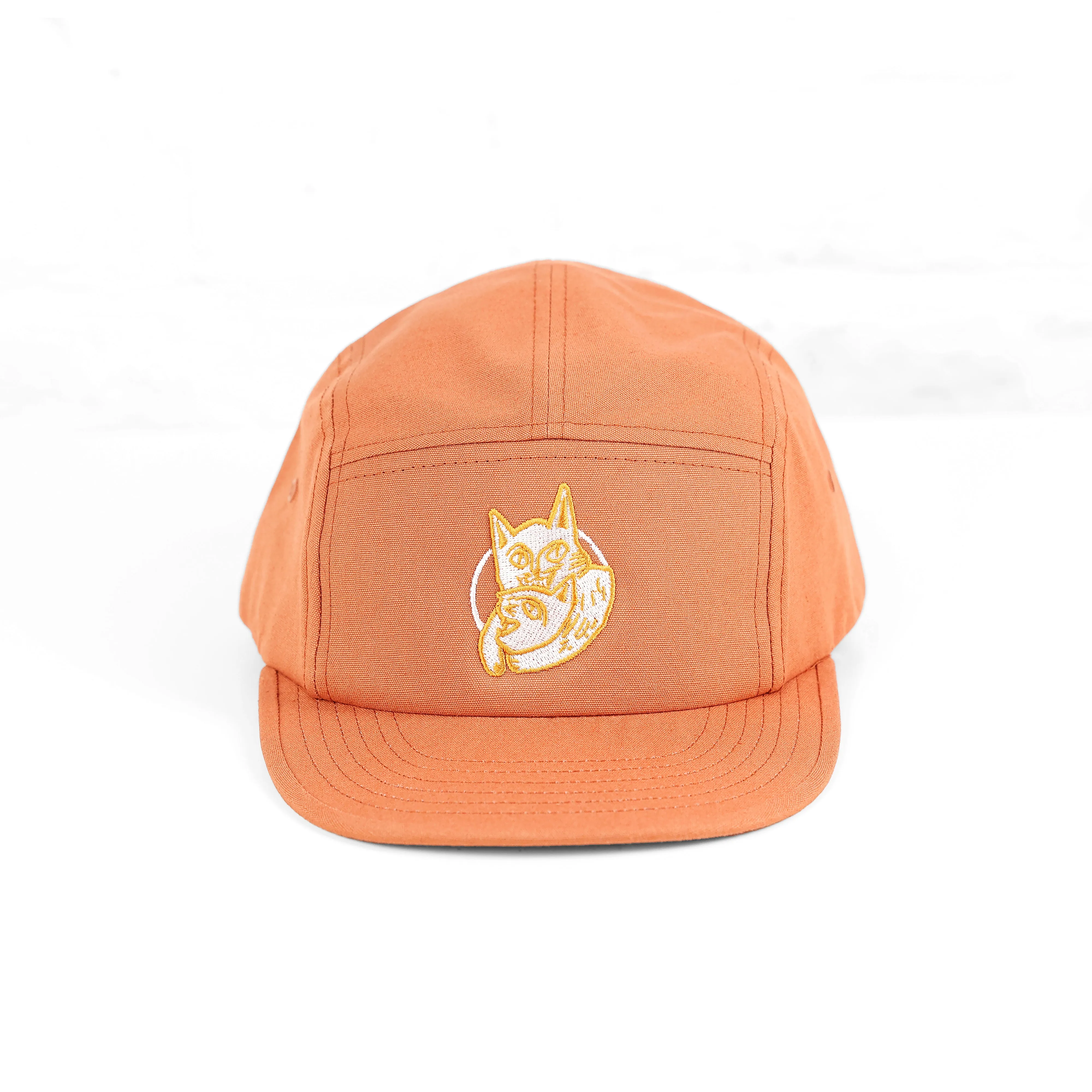 Headlock Cats Canvas 5 Panel Cap - Black/Blue/Olive/Sand/Terracotta - One Size
