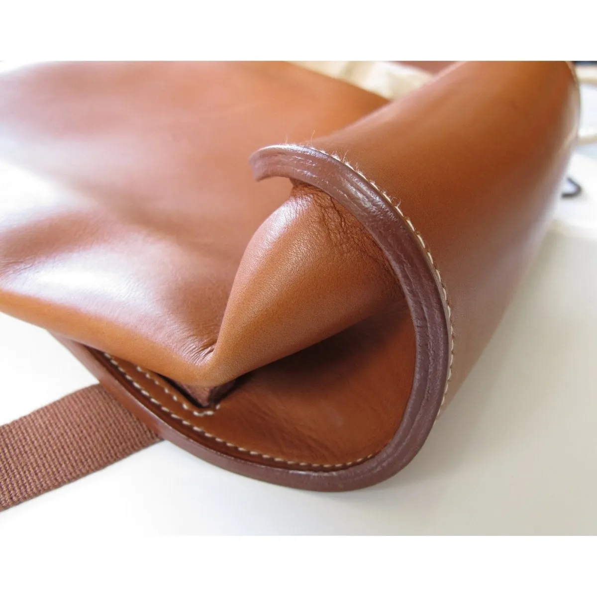 Hermes 2001 Natural Barenia Sherpa Backpack Bag Ret. 4500 euros Rare!