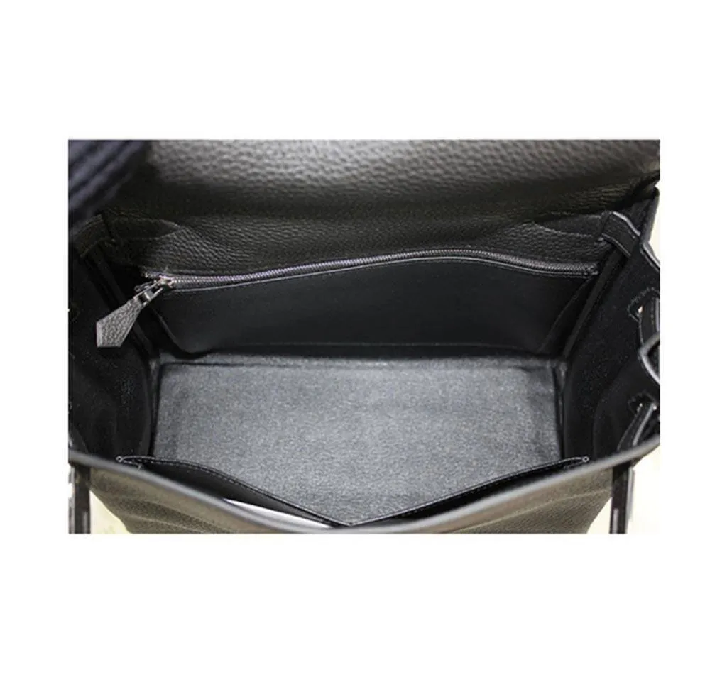 Hermès Kelly 28 Black Togo Bag PHW