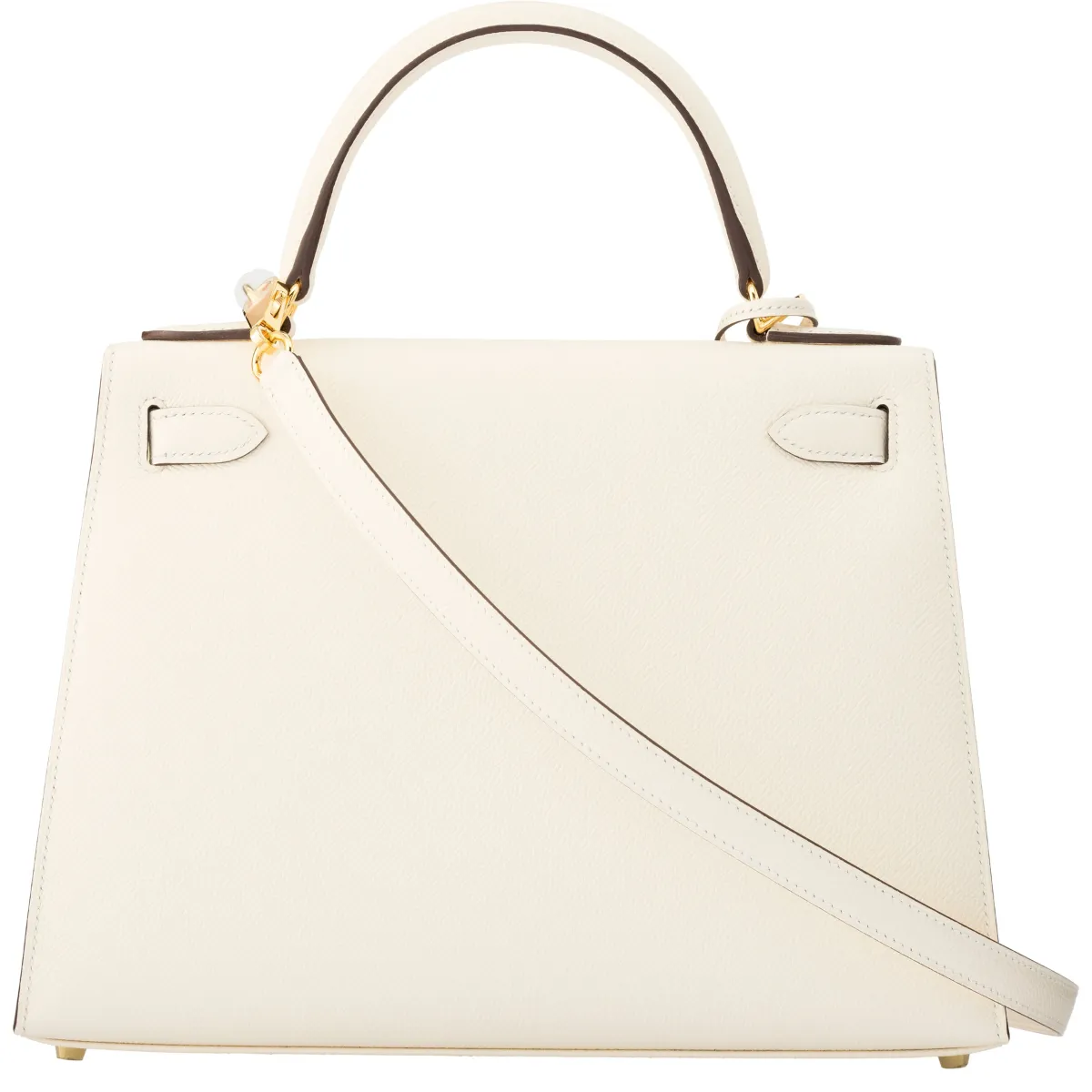 Hermès Kelly 28 Sellier Nata Epsom GHW