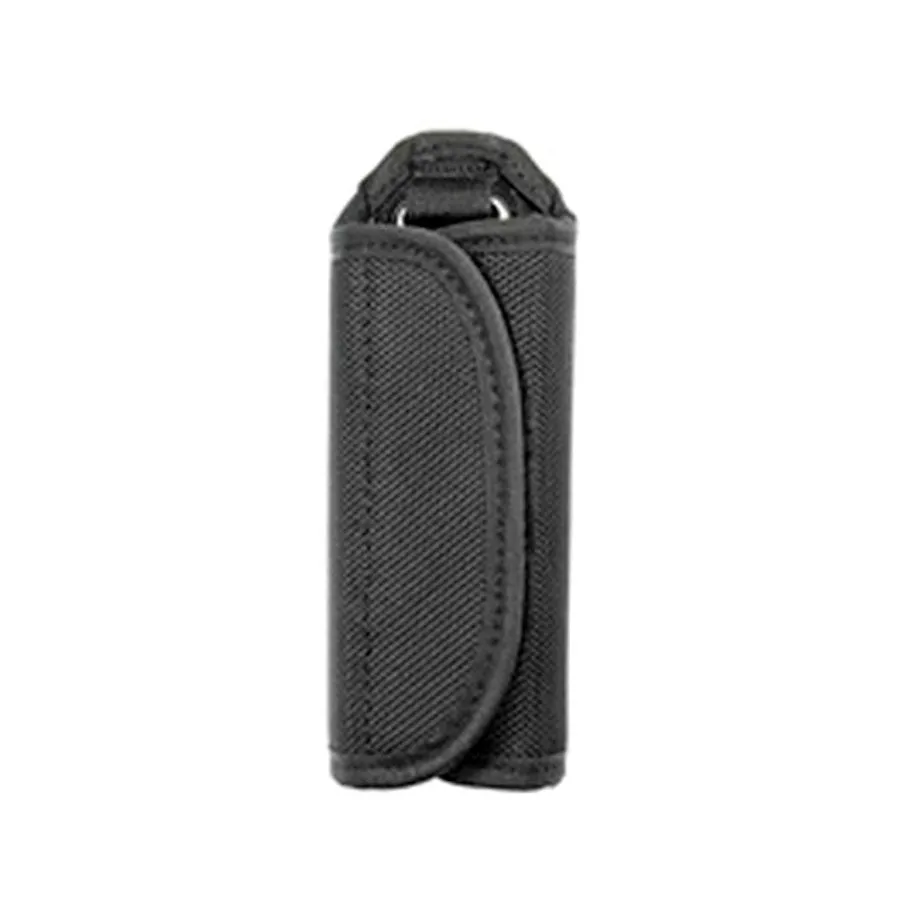 Hero's Pride Ballistic Silent Key Holder with Clip, (Fits 2-1/4" Belt)