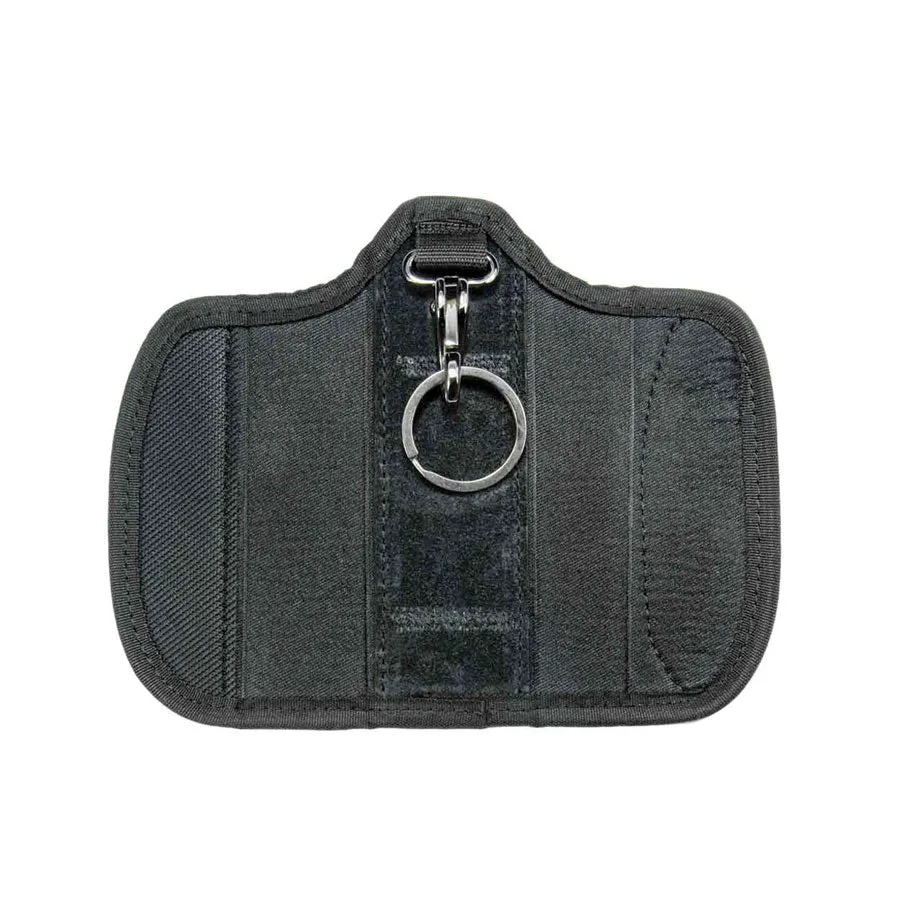 Hero's Pride Ballistic Silent Key Holder with Clip, (Fits 2-1/4" Belt)