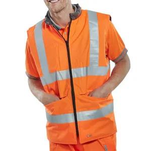 Hi Viz Bodywarmer Orange