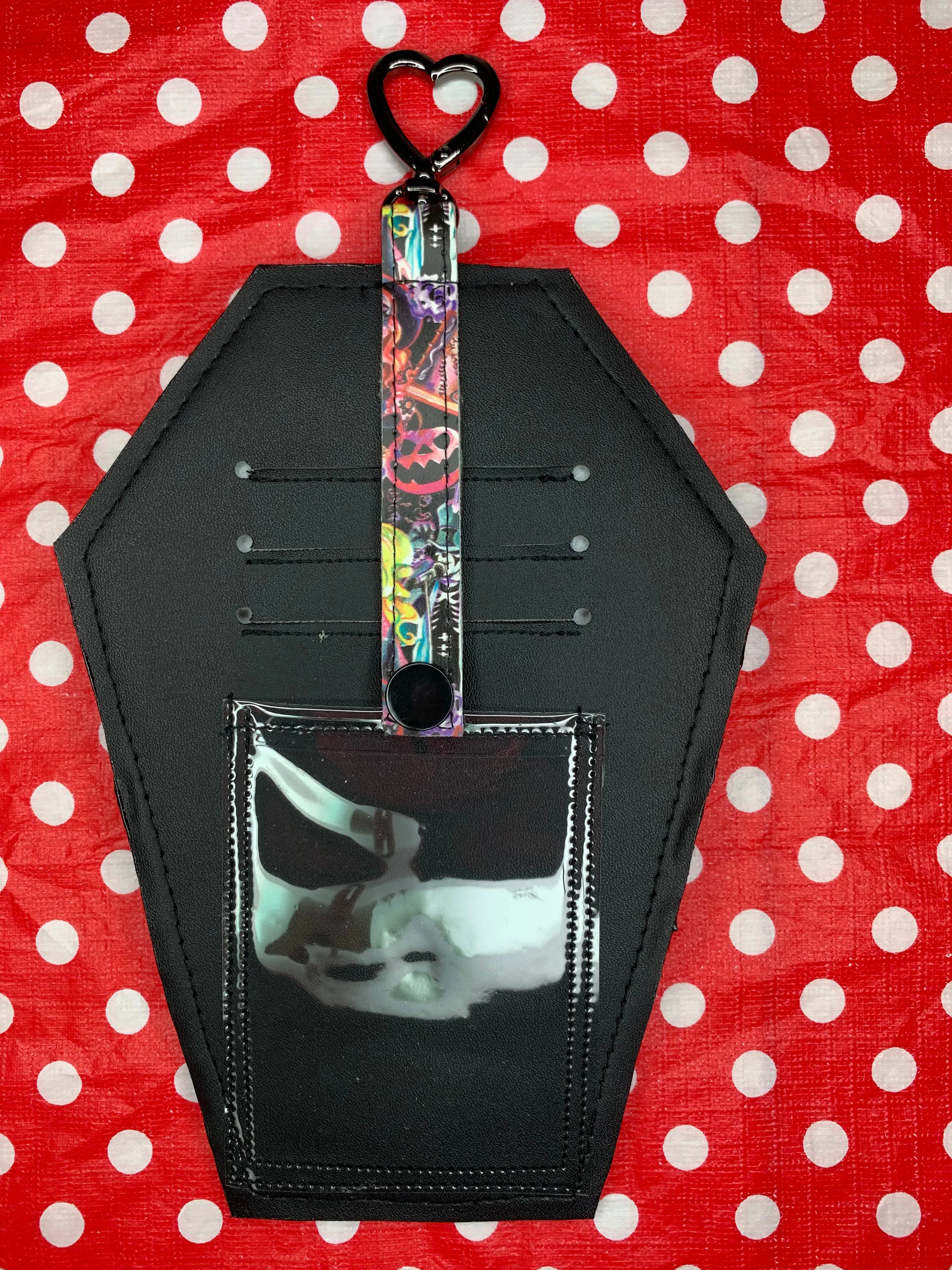 Hocus Pocus fan art coffin card ID purse