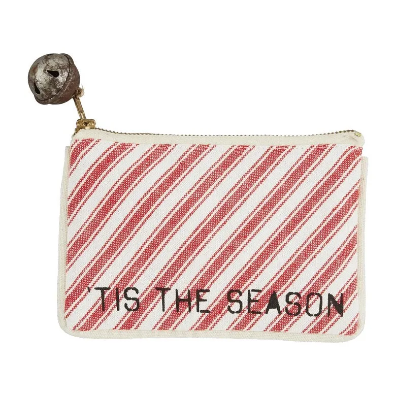 Holiday Check Gift Pouch