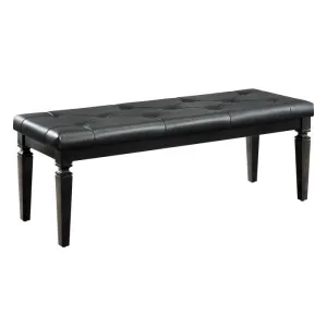 Homelegance Allura Bed Bench in Black 1916BK-FBH