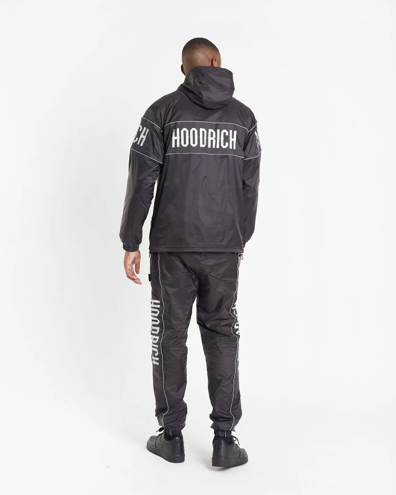 Hoodrich OG Repeat F/Zip Track Top Black/Reflective