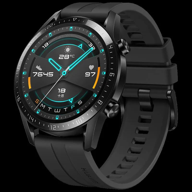 [Huawei Brazil Cross-border Products Cannot be Sold Without Permission] [global version] HUAWEI WATCH GT 2 Black_32MB   4GB