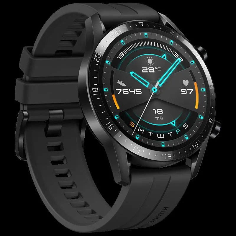 [Huawei Brazil Cross-border Products Cannot be Sold Without Permission] [global version] HUAWEI WATCH GT 2 Black_32MB   4GB