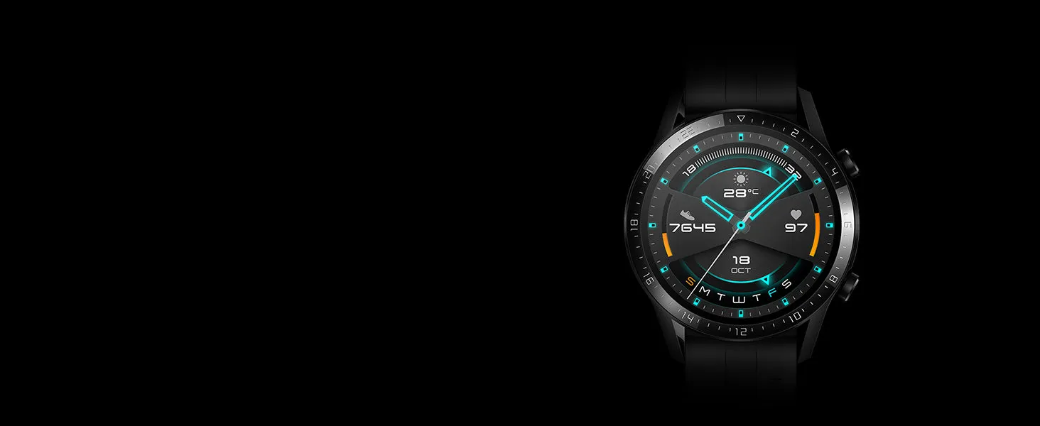 [Huawei Brazil Cross-border Products Cannot be Sold Without Permission] [global version] HUAWEI WATCH GT 2 Black_32MB   4GB