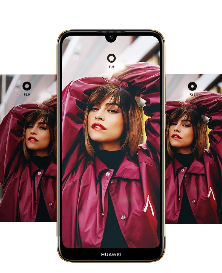 HUAWEI Enjoy 9e Cell Phone Honor 8A Mobile Cell Phone 3 64G 6.09 Inch MTK6765 Octa Core 2.3GHz Amber brown_3 64G