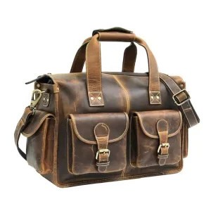 Hunter Brown Portfolio Bag