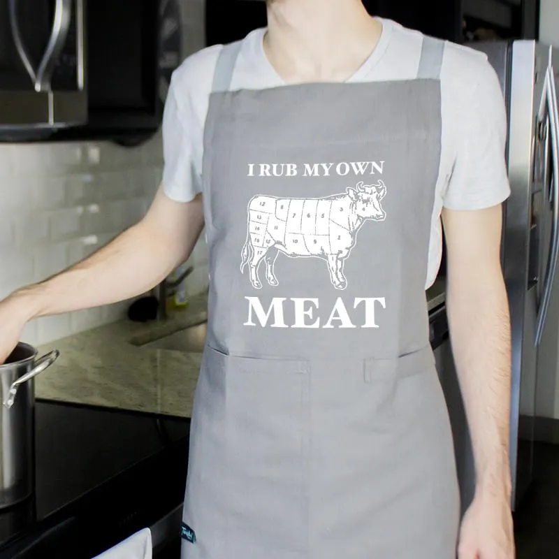 I Rub My Own Meat Apron