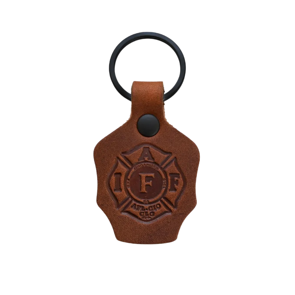 IAFF Helmet Shield Key Ring