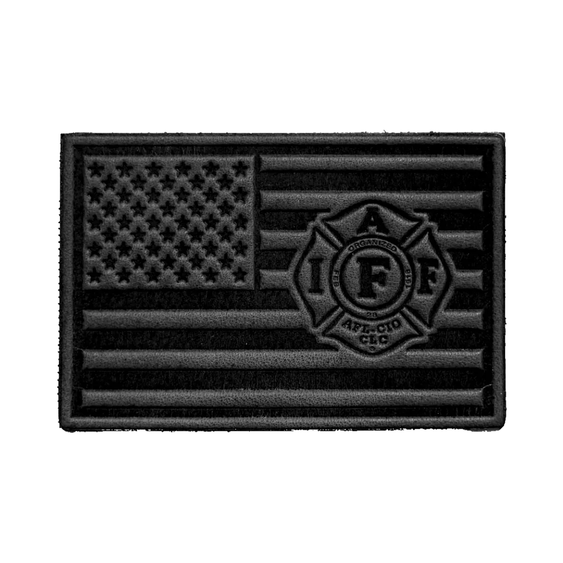 IAFF Leather Patch