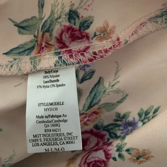 In Bloom’s  My Fair Lady Satin Robe