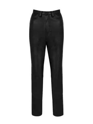 Inaya Vegan Leather Trousers