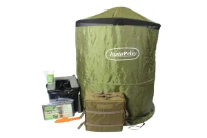 InstaPrivy Portable Toilet Kit in a Backpack
