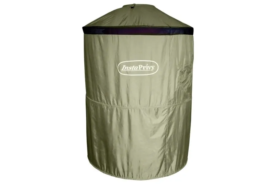 InstaPrivy Portable Toilet Kit in a Backpack