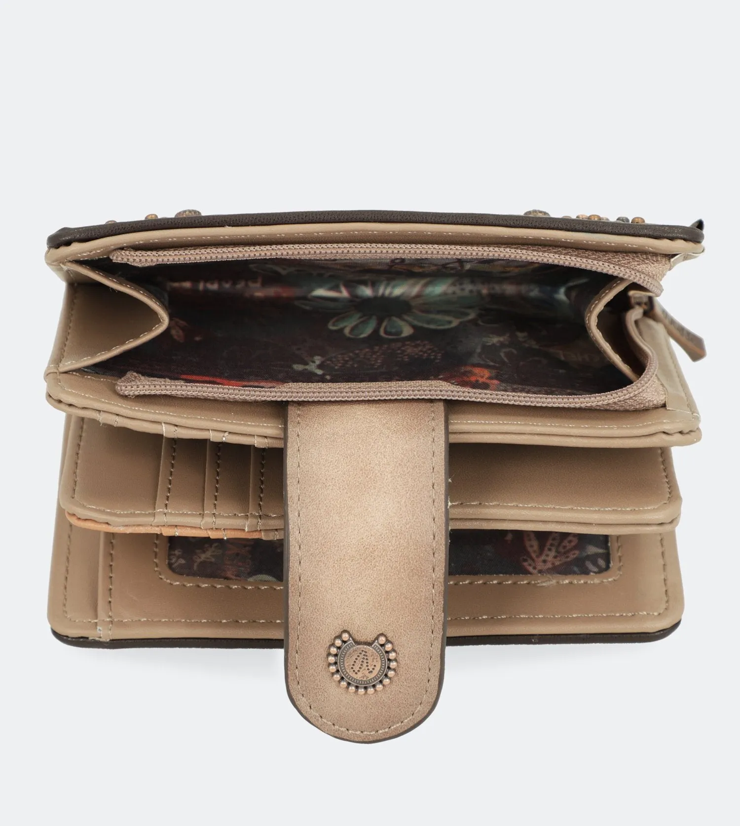 Ixchel Medium-sized purse with a zip
