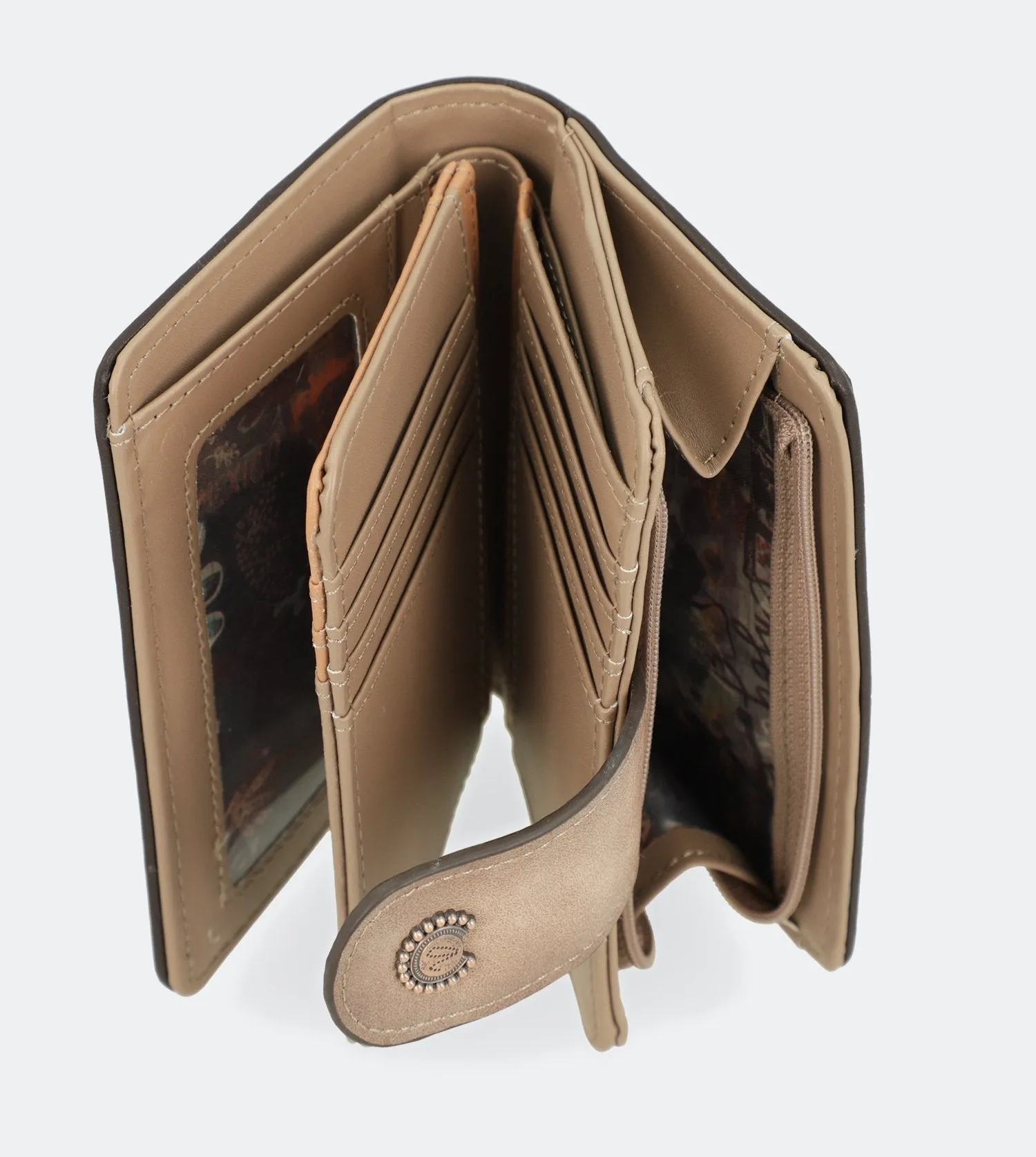 Ixchel Medium-sized purse with a zip