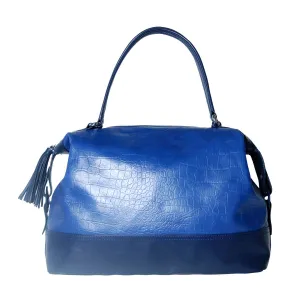 JOCELINE II: Leather Boston Bag