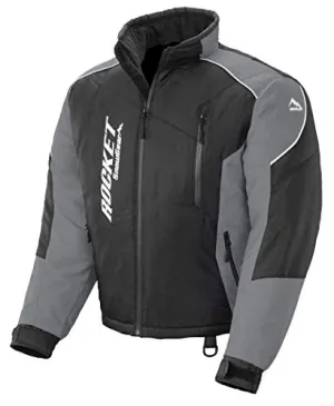 Joe Rocket Men's Snowgear Storm XC Jacket (Black/Grey, XXX-Large)
