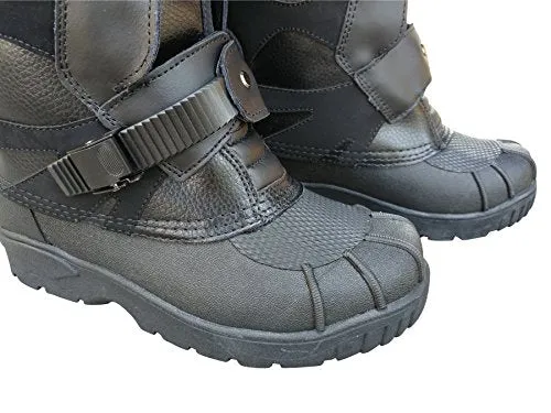 Joe Rocket Men's Snowmobile Boot (Black, US 04)