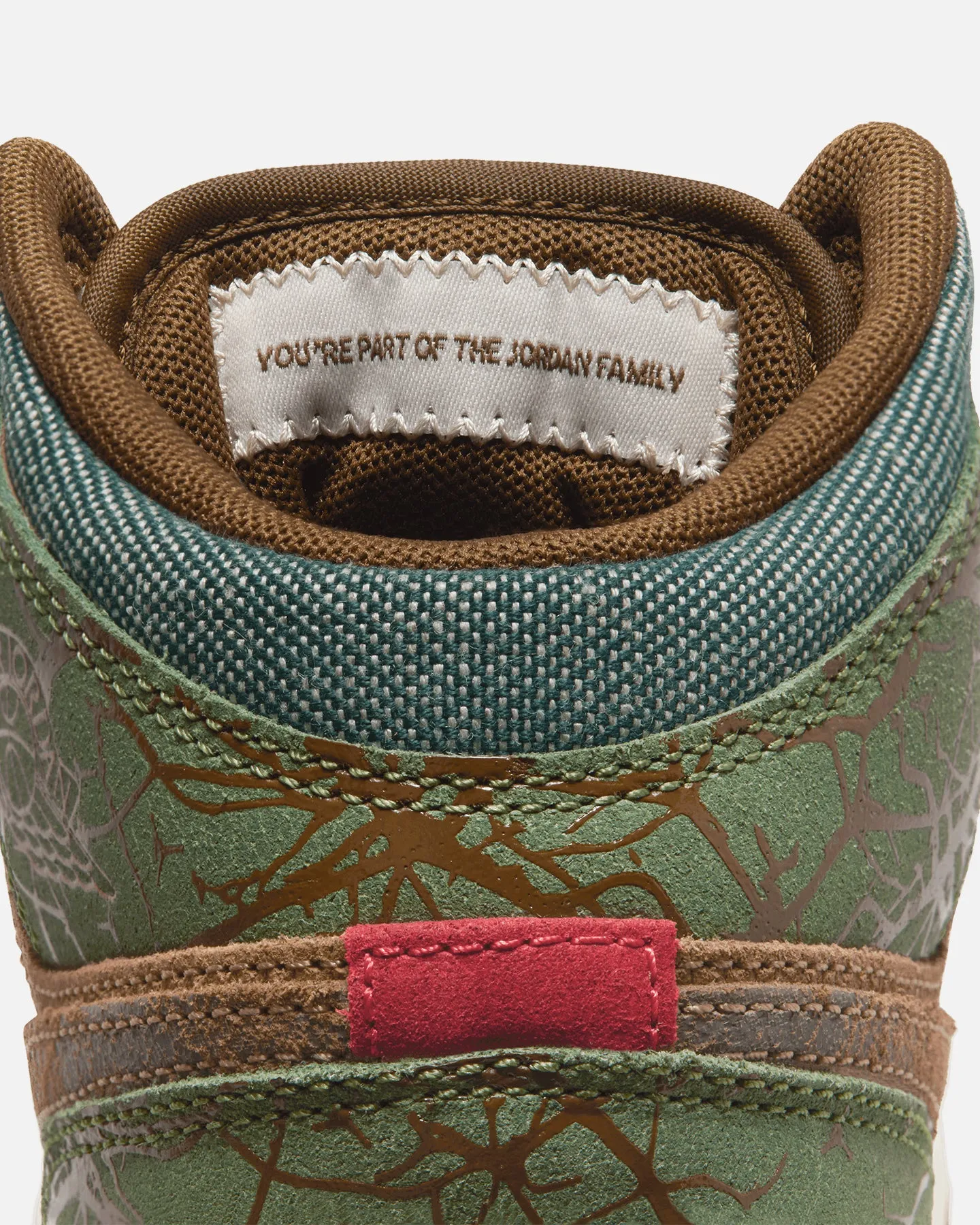Jordan Kids' Air Jordan 1 Mid (GS) "Sneaker School"  Archaeo Brown