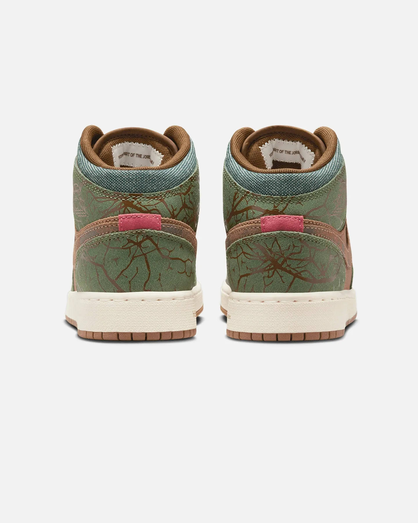 Jordan Kids' Air Jordan 1 Mid (GS) "Sneaker School"  Archaeo Brown