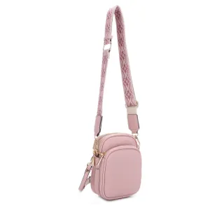 Josie Double Crossbody Bag Blush