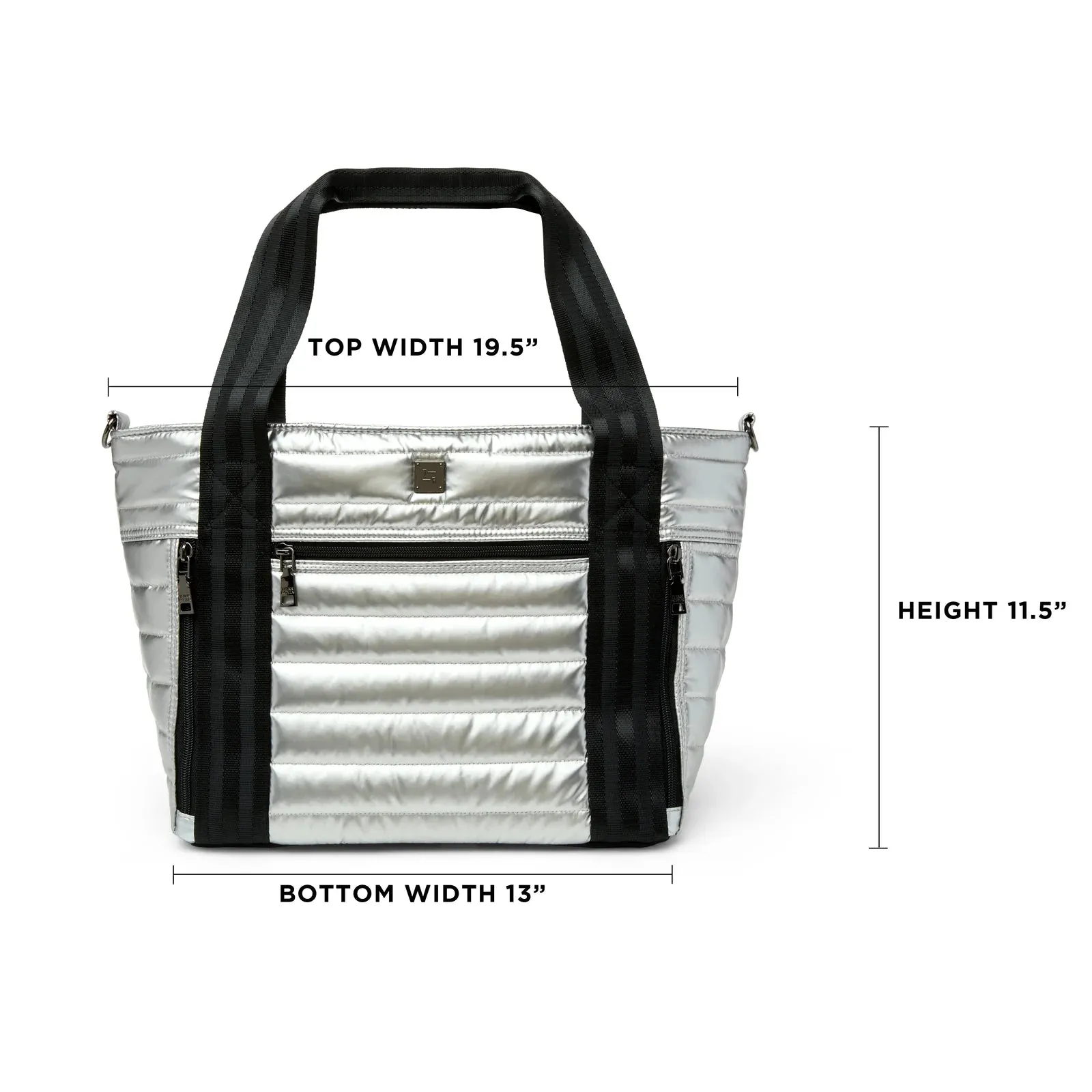Jr. Jetset Wingman in Pearl Silver