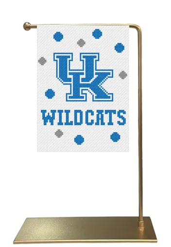 Kentucky Logo Flag Canvas