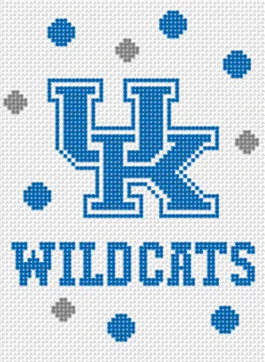 Kentucky Logo Flag Canvas