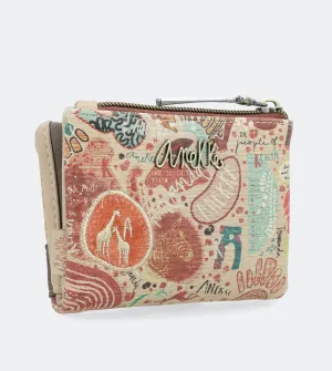 Kenya Wallet with a zip