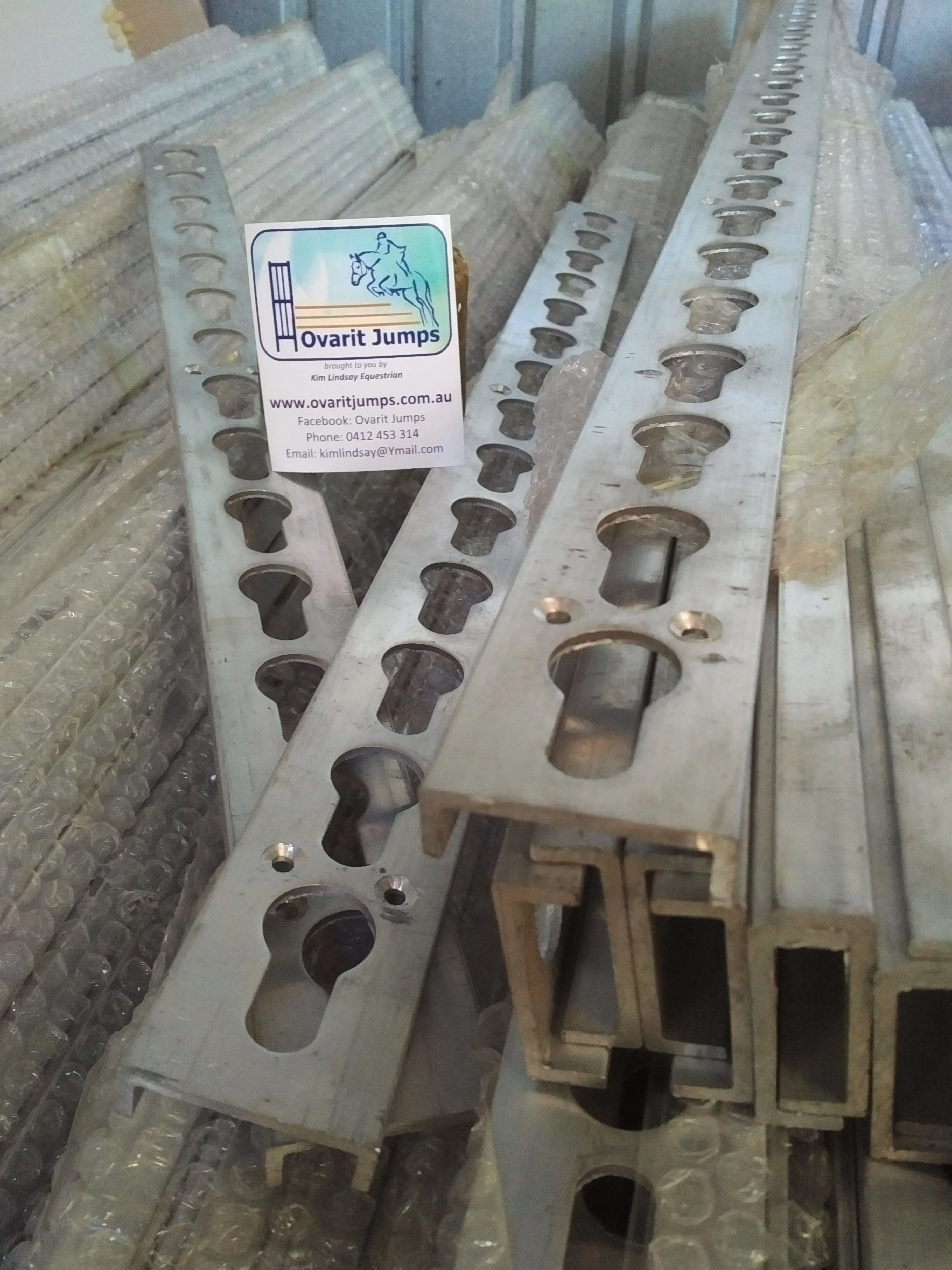 Keyhole Jump Strips - Aluminium (each)
