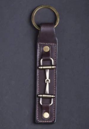 Keyring Snaffle Bit in Havana