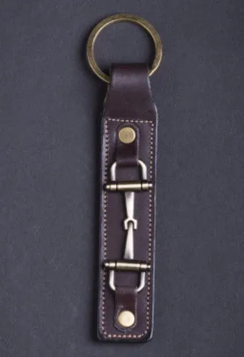 Keyring Snaffle Bit in Havana