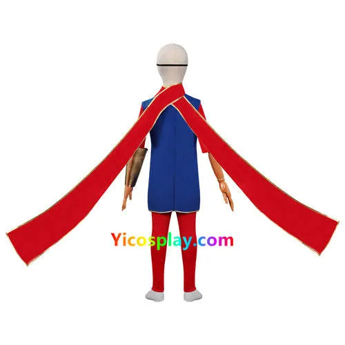 Kids Children 2022 Kamala Khan Cosplay Costume Halloween Outfits Suit