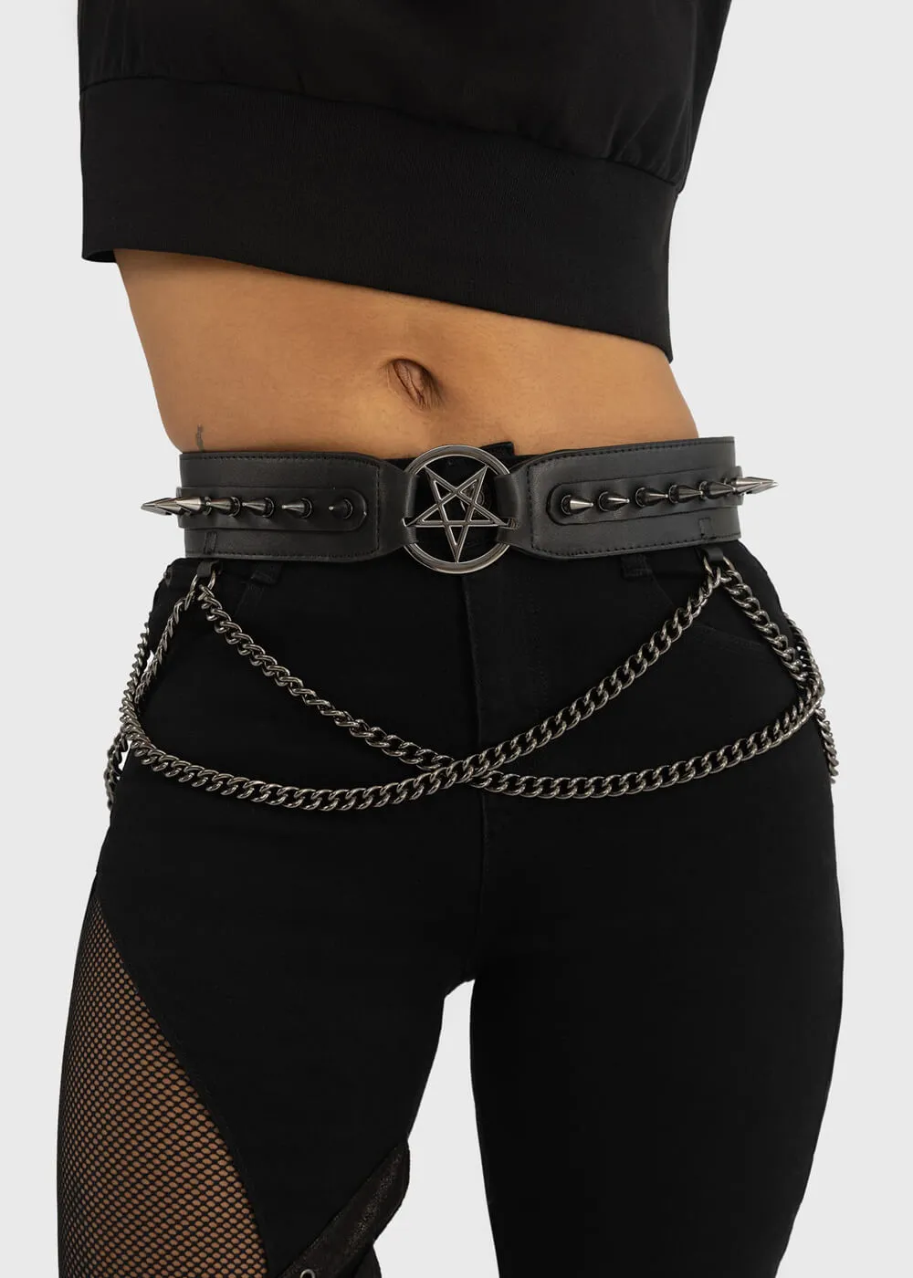 Killstar Restless Moon Belt Black