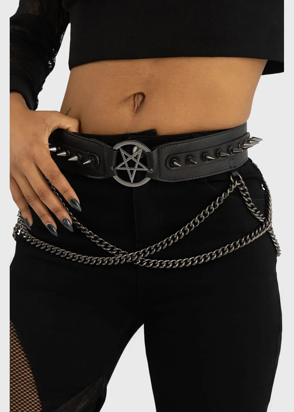 Killstar Restless Moon Belt Black