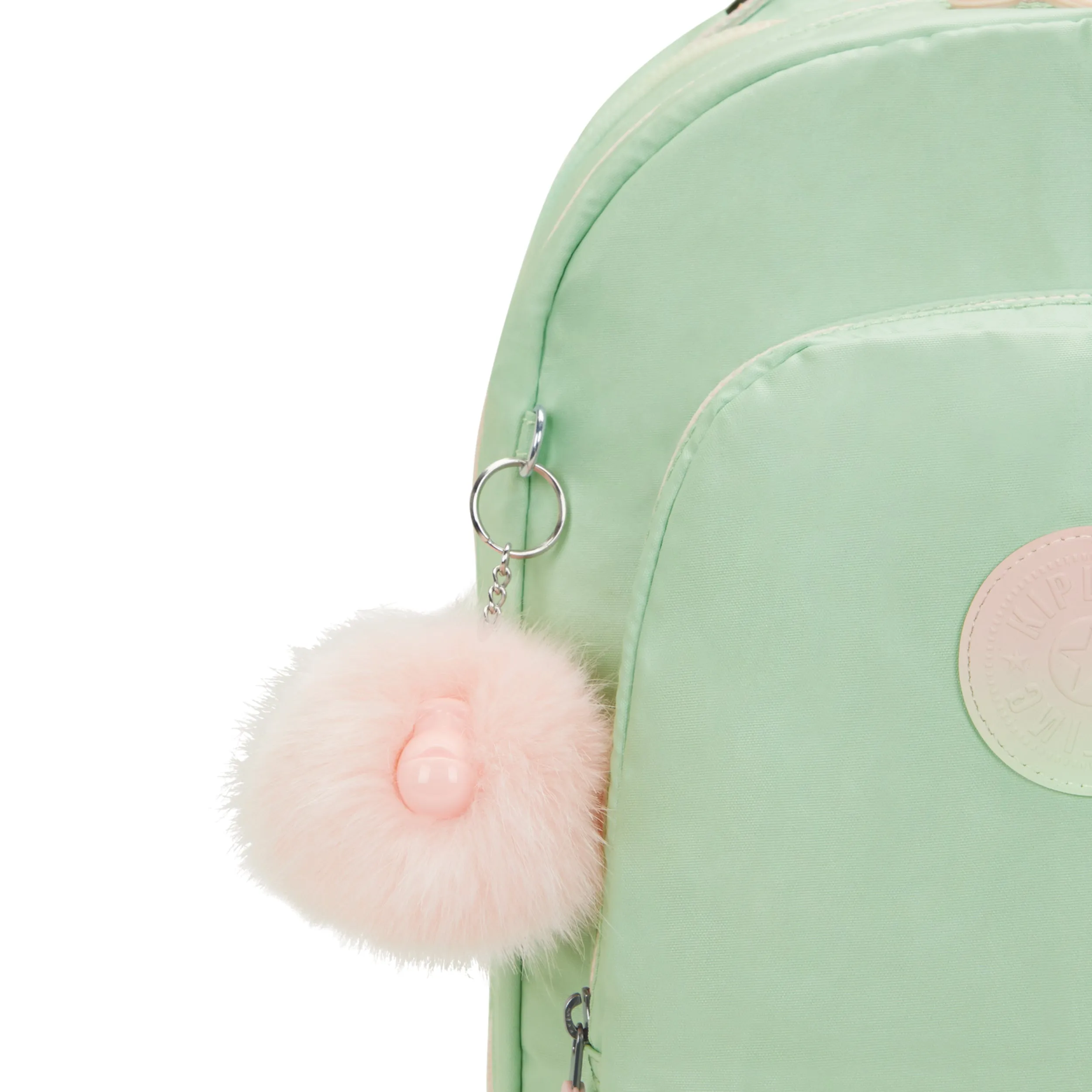 Kipling Class Room Soft Green Met Large Backpack C2I5213-5KY