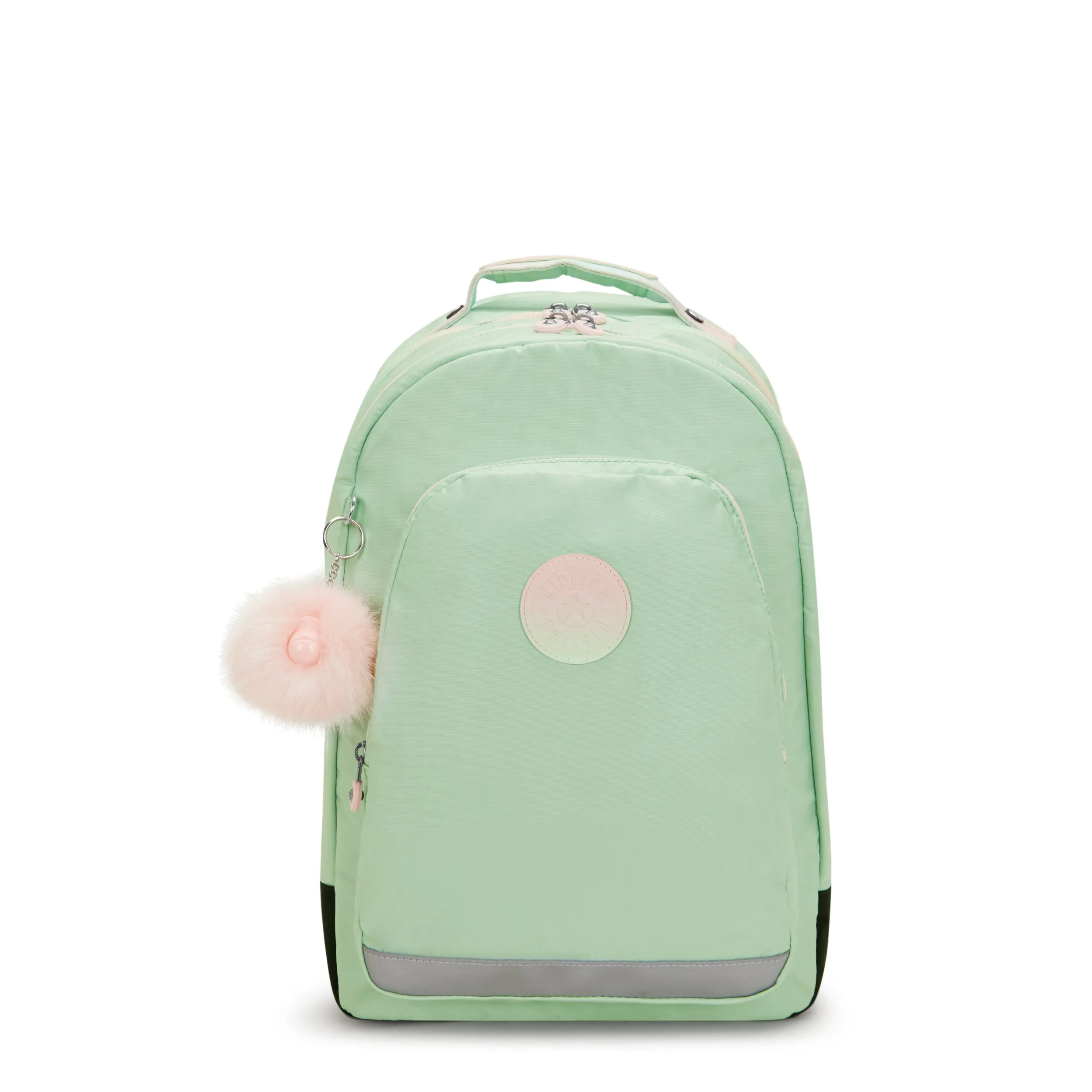 Kipling Class Room Soft Green Met Large Backpack C2I5213-5KY