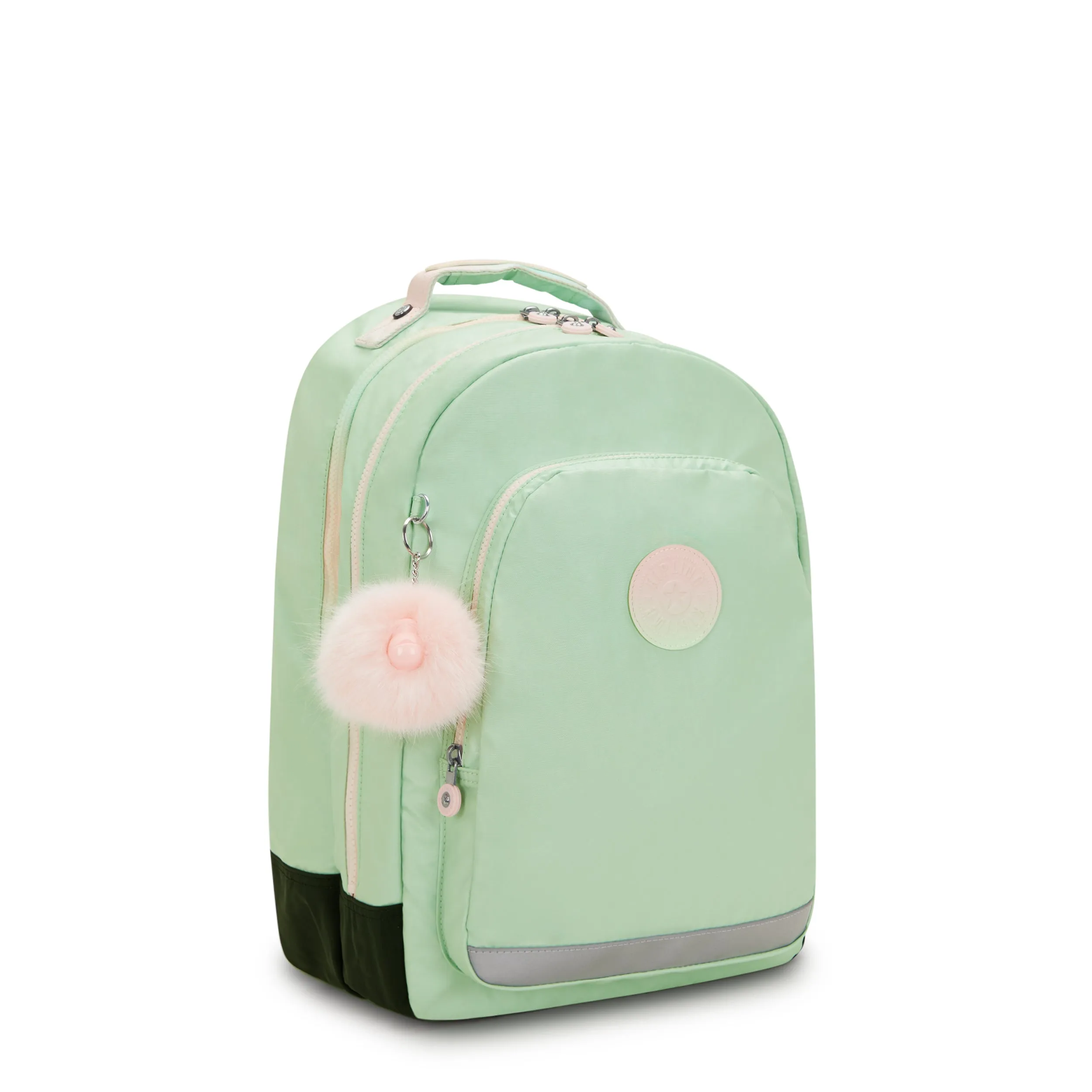Kipling Class Room Soft Green Met Large Backpack C2I5213-5KY