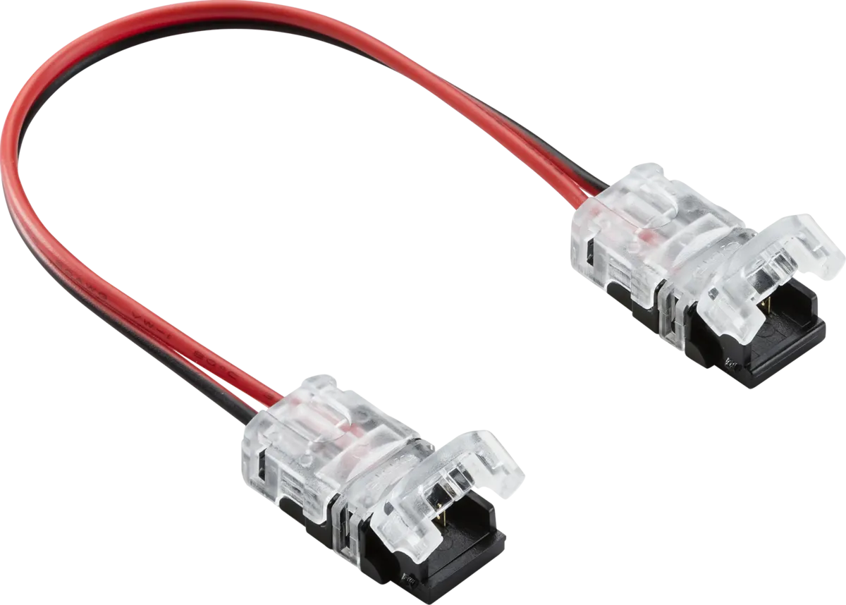 Knightsbridge LFCON2FX 12V/24V LED Flex Strip to Strip 150mm Connector - Single Colour