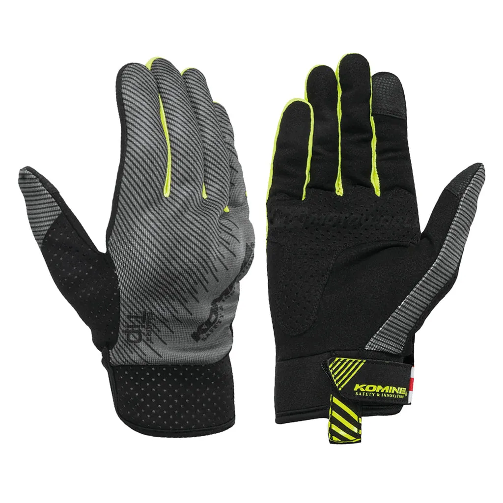 KOMINE GK-233 PROTECT RIDING MOTORCYCLE MESH GLOVES