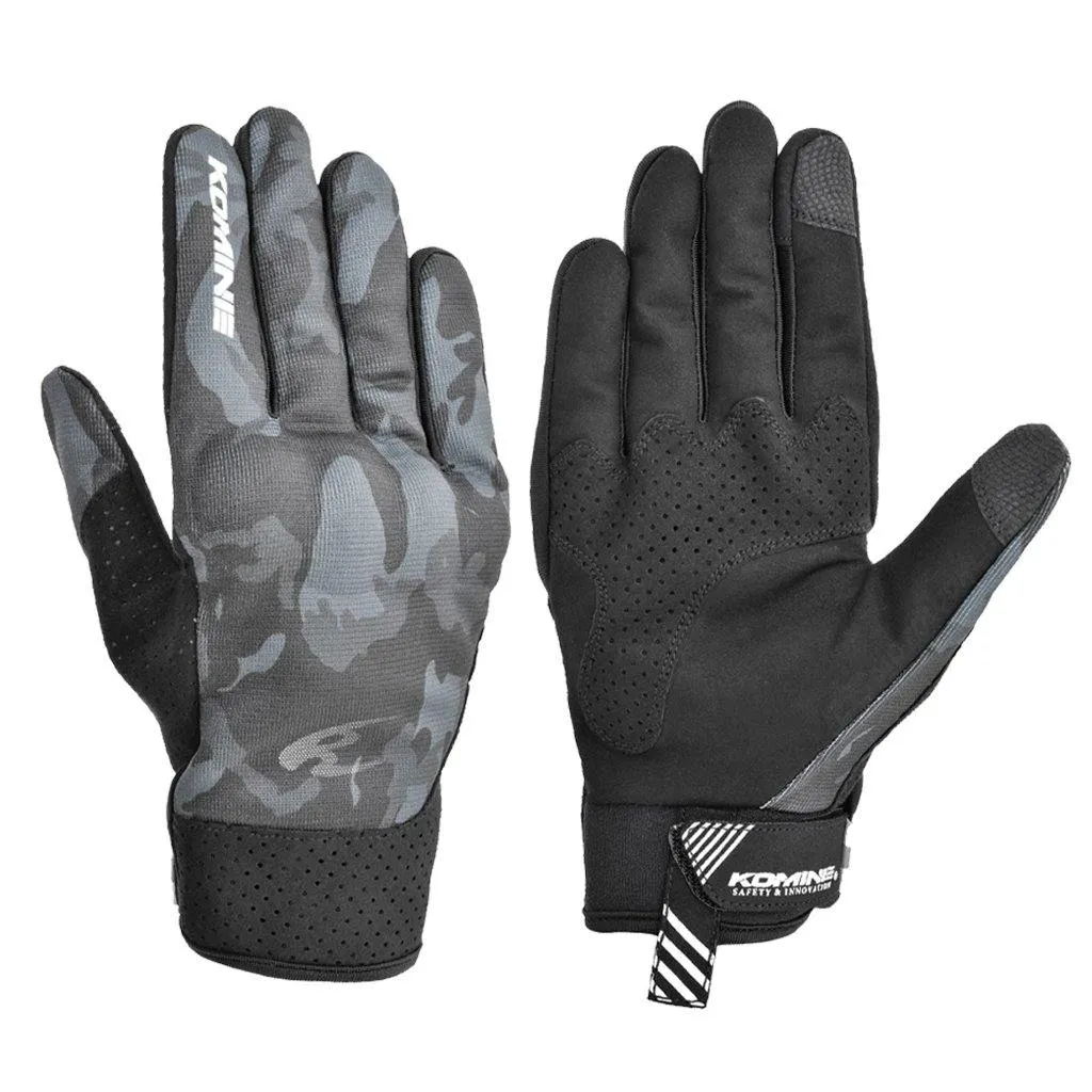 KOMINE GK-233 PROTECT RIDING MOTORCYCLE MESH GLOVES