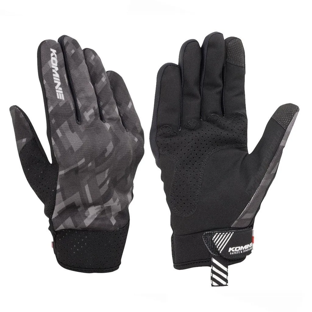 KOMINE GK-233 PROTECT RIDING MOTORCYCLE MESH GLOVES