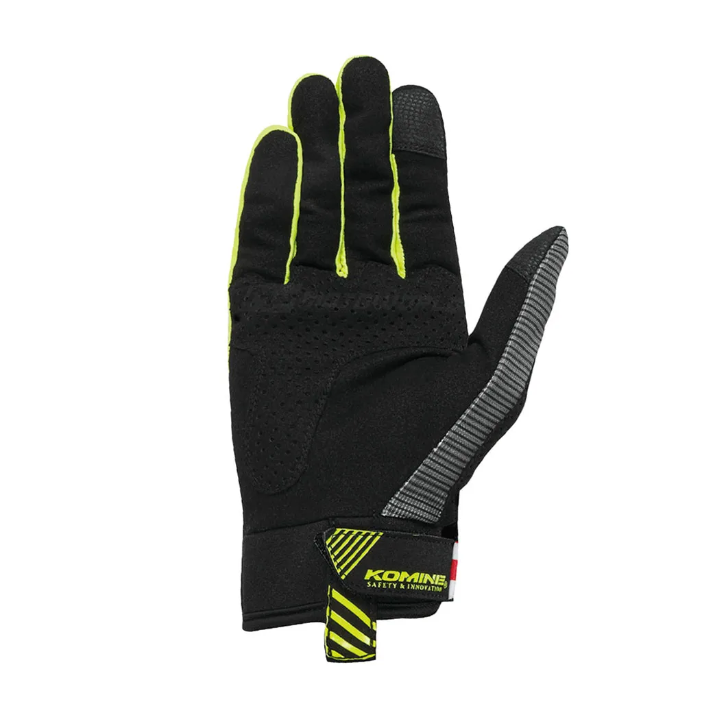 KOMINE GK-233 PROTECT RIDING MOTORCYCLE MESH GLOVES